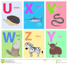 Animal That Starts With U Or X In 2020 Animal Letters Alphabet Poster Cool Coloring Pages