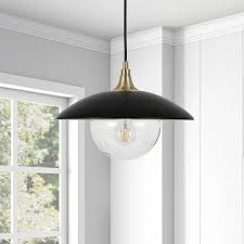 Check spelling or type a new query. Wrought Studio Deveraux 1 Light Single Dome Pendant Reviews Wayfair Gold Pendant Lighting Pendant Light Contemporary Pendant Lights