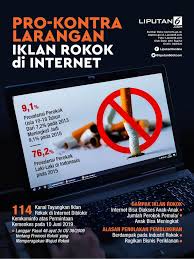 Berkomentarlah secara bijaksana dan bertanggung jawab. Headline Pro Kontra Larangan Iklan Rokok Di Internet Bagaimana Aturannya Health Liputan6 Com