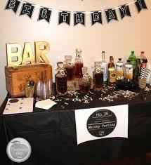 50th Birthday Party Ideas For Husband Bar Written In Large Gold Letters On Top Of A Wooden Crate Placed On A 50th Birthday Party Ideas For Men 50th Birthday Party 50th Birthday Celebration Ideas