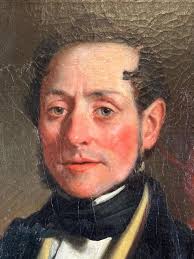 Sold at Auction: John Thomas Peele, John Thomas Peele Oil, Portrait of a  Gentleman