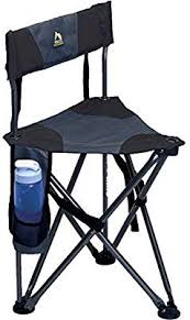 Amazon Com Gci Outdoor Quik E Seat Black Camping Chairs Sports Outdoors Outdoor Folding Chairs Portable Camping Chair Fishing Chair