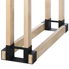 If you want to be prompted via email as soon as this product becomes available please insert your email address here. Buy Kingso Firewood Rack Bracket Kit Outdoor Heavy Duty Firewood Holder Log Wood Rack Fireplace Wood Storage Holder Fire Wood Stacker With Screws Adjustable To Any Length Online In Turkey B08d6bktnn
