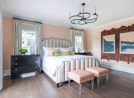 Bedding gray bedroom light blue coral. 9 Coral Color Decorating Ideas For Your Inspiration