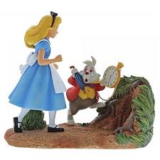 Lapin blanc avec des montres et des horloges de poche. Alice Au Pays Des Merveilles Et Le Lapin Blanc Disney Enchanting
