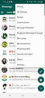 Hide seen message, delivered message staus. Gbwhatsapp Download Latest Version V7 25 Anti Ban For Android Mobiles