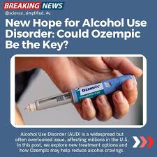 🚨 Can a diabetes drug help treat alcohol cravings? 🧪 Semaglutide  (Ozempic), known for managing diabetes and aiding weight loss, is showing  promise in reducing alcohol cravings. But is it the future