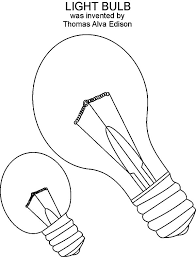 Online coloring > great inventions > the light bulb. Thomas Alva Edison Light Bulb Coloring Pages Download Print Online Coloring Pages For Free Color Nimbus