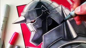 Let's Draw Alphonse Elric From Fullmetal Alchemist - Fan Art Friday -  Youtube