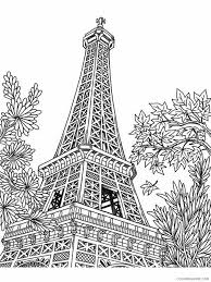 Printable paris coloring page for adults pdf jpg instant. Paris Coloring Pages Cities Educational Paris 1 Printable 2020 341 Coloring4free Coloring4free Com