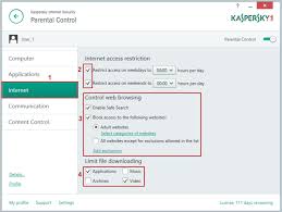 How To Configure Parental Control In Kaspersky Internet Security 2015