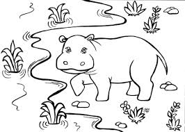 Color the pictures online or print them to color them with your paints or crayons. 31 Snorkeling Hippo Coloring Pages Riskirrahayu