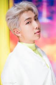Rm S New Hair Color Is Like Bts S Albums Platinum Bts Dispatch Kim Namjoon Namjoon