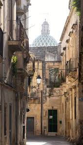 Ruelle Du Centre Historique De Lecce Pouilles Italie