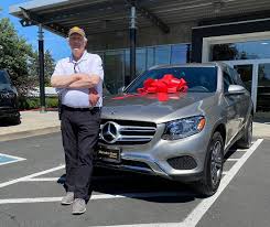 Richard Just Became The Proud Owner Of This New 2019 Mercedes Benz Glc 300 So Naturally We Had To Congratulate You In 2020 Mercedes Benz Car Dealership New Mercedes