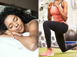 good sleep versus good workout what is