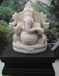 Lava stone statues from bali do not need much maintenance. Stone Ganesh Garden Statue Bio Para Whatsapp