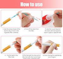 Aroma Capsules Cigarettes, Pack of 10 Explosion Beads Ball ...