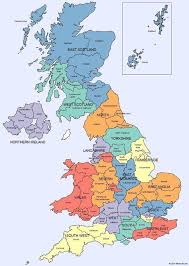 Our extensive range of maps include a political map of britain, a physical map of the uk, individual maps of england, scotland, wales and northern ireland. U K Map Of Regions And Counties Of England Scotland Wales And Northern Ireland Map Of Britain England Map Map Of Great Britain