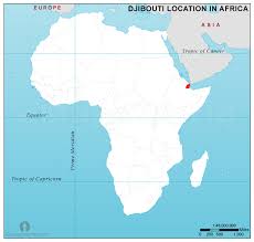It is bordered by eritrea in the north, ethiopia in the west and south, and somalia in the southeast. Djibouti Location Map In Africa Location Map Of Djibouti In Africa Emapsworld Com