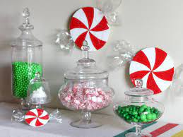 Once peppermint candy canes hit store shelves, we know it's time to indulge in the frosty season. How To Make Christmas Candy Decorations How Tos Diy