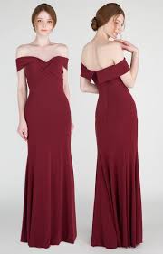Long Off Shoulder Jersey Mermaid Bridesmaid Dress Tbqp411 Vestidos De Damas De Honor Vestidos De Dama Vestidos