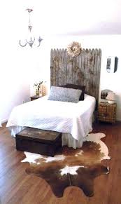 Cowhide rug in bedroom ideas. Shabbu Chic Cow Hide Rugs Rustic Vintage Bedroom Cow Hide Rug And Fence For The Home Bedroom Vintage Home Cowhide Rug Bedroom