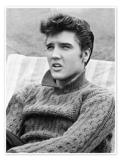 Elvis Presley, Jailhouse Rock, 1957 print by Bridgeman Images | Posterlounge
