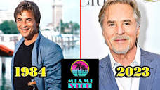 Miami Vice 1984 Cast Then and Now 2023 How They Changed ✨| Miami ...