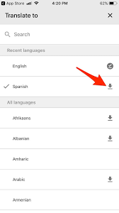 Google translate to serve as a command line tool. How To Use Google Translate Offline On Iphone Or Android