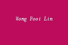 Follow their code on github. Wong Pooi Lin Advocate And Solicitor In Georgetown
