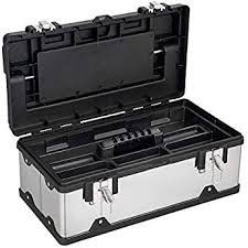 Black And Decker Rolling Tool Box Goplus 19in Portable Tool Box Lockable Cabinet Tools Storage Box Stainless Steel Organizer Toolbox For Home Garage 1 Portable Tool Box Tool Box Portable Tools
