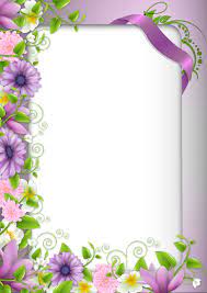 Hranice A Ramecky Okraje Pro Papir Kvetinovy Ramecek 2 Fotoramecek Png 2920x4134 Stahovani Png Flower Frame Flower Border Borders And Frames