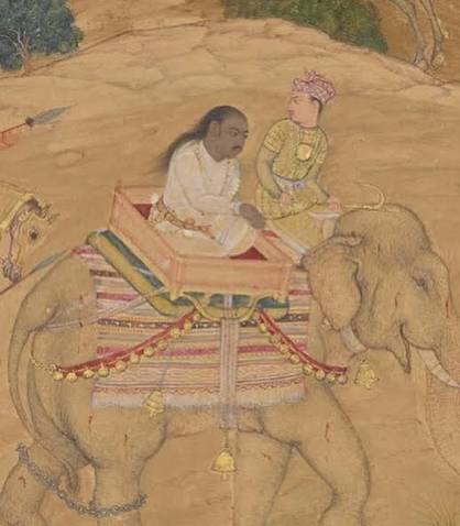 Hemu Vikramaditya – The Last Hindu Emperor of Delhi Hemu, a Bhargava Brahmin from Rewari (Haryana), won 22 battles and was crowned “Vikramaditya” in 1556 after defeating the Mughals. The painting says: “