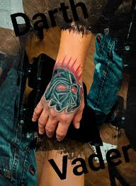 Darth Vader hand, swollen , session 2