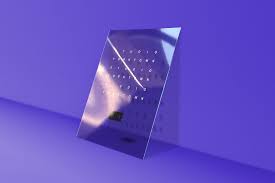 Mado Plexiglass Mockup Template Mockup Template Invitation Mockup Plexiglass