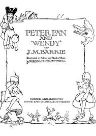 Peter Pan And Wendy Barrie J M James Matthew 1860 1937 Free Download Borrow And Streaming Internet Archive James Matthews Peter Pan Picture Book