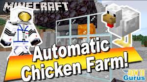 Build an automatic melon farm in minecraft Easy Minecraft Automatic Chicken Farm Tutorial Cooked Chicken Farm 1 1 Minecraft Automatic Chicken Farm How To Cook Chicken