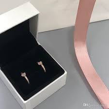 Explore top designer styles at saks fifth avenue. 2021 Luxury 18k Pave Heart Hoop Earrings Women Designer Jewelry For Pandora Rose Gold Plated Love Earring Sets With Original Box From Planb 10 98 Dhgate Com
