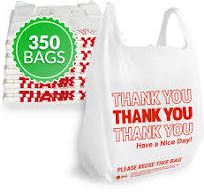 Amazon.com: Reli. Bolsas de camiseta Thank You (350 unidades ...