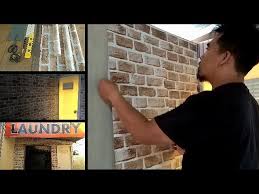 Check spelling or type a new query. Cara Memasang Wallpaper Dinding Motif Bata Youtube