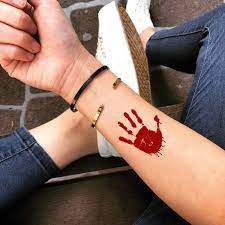 Every font is free to download! Bloody Drip Temporary Tattoo Sticker Ohmytat