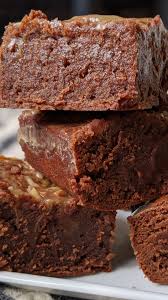 Using the edge of a small thin. Salted Caramel Swirl Brownies Gf An Immersive Guide By My Gluten Free Guide Laura Strange