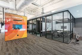 Modern Office Space Corporate Interiors Dirtt Dirtt Environmental Solutions Modern Office Space Office Space Corporate Corporate Interiors