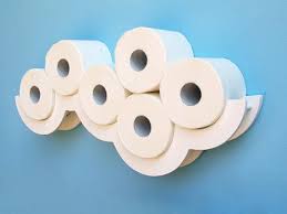 Toilettenpapier Regal Weisse Wolke Etsy Toilettenpapierhalterung Regal Weiss Toilettenpapier