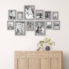 12er Set Bilderrahmen Skandinavischer Landhaus Stil Grau Braun 10x15 Bis 20x30 Cm Inklusive Zubehor Fotorahmen Wechselrahmen Photolini Bilderrahmen Foto Bilderrahmen Set Haus Deko Dekor