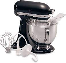 Join prime to save $5.10 more on this item. Kitchenaid Onyx Black 5 Quart Tilt Head Stand Mixer Ksm150psob Leon S