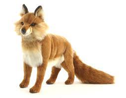 Hansa Red Fox Standing 58 Fox Plush Toy Fox Stuffed Animal Fox Plush