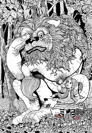 Wizard Of Oz Coloring Book By Ethan Mongin At Coroflot Com Monster Coloring Pages Coloring Books Wizard Of Oz
