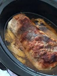 Simple Juicy And Healthy Pork Loin In The Crock Pot Can Be A Lean Mean The Whole F Pork Tenderloin Recipes Pork Tenderloin Crock Pot Recipes Pork Loin Recipes